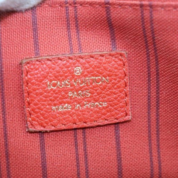 Louis Vuitton Citadine Pm Red Monogram Empreinte Leather Shoulder Bag - Picture 11 of 12